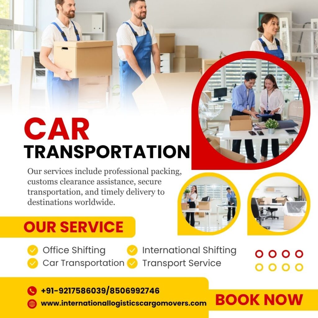 International Logistics Cargo Movers Car