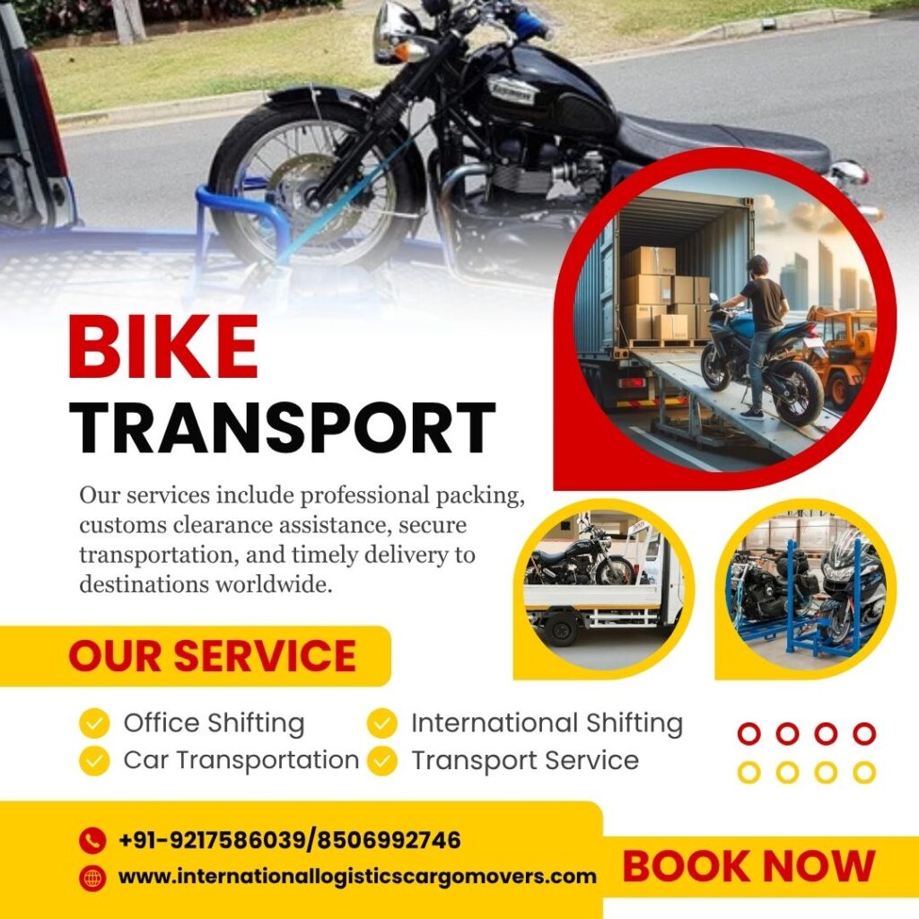 International Logistics Cargo Movers bike
